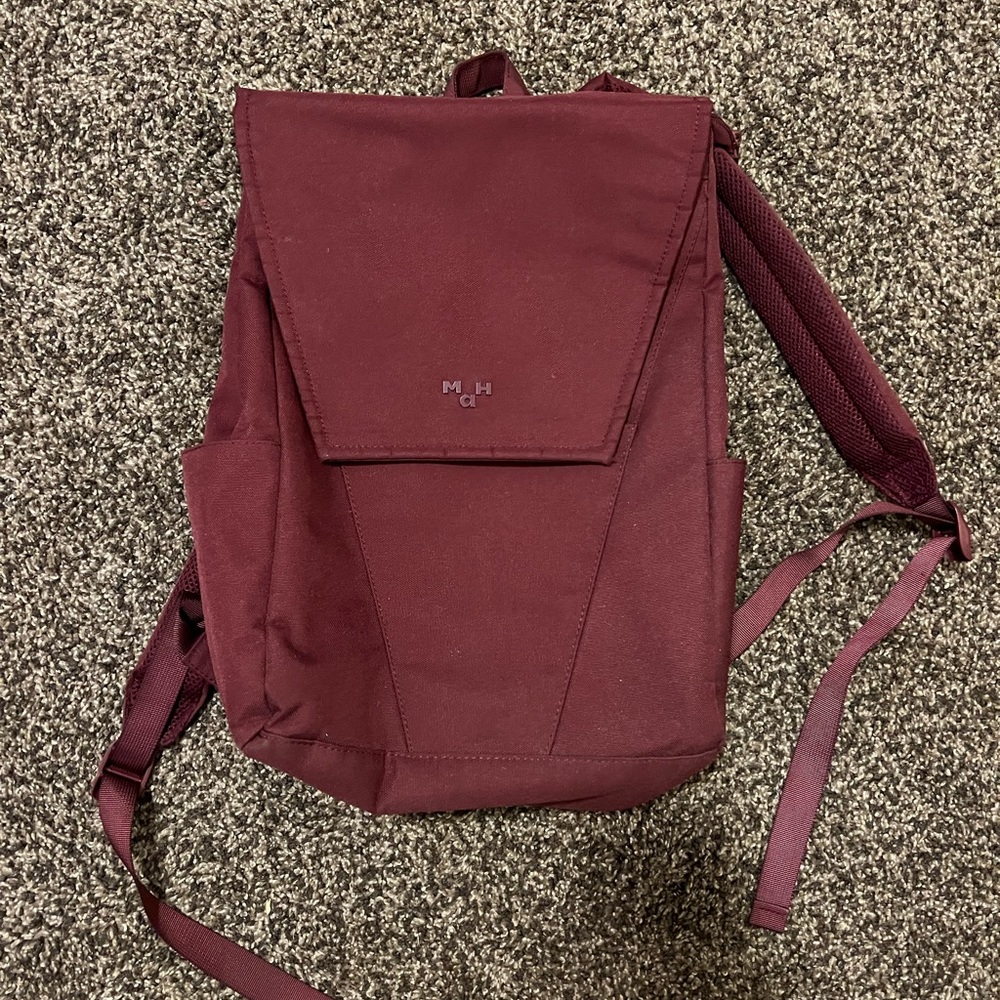 MAH Maroon Backpack - Picture 3 of 5